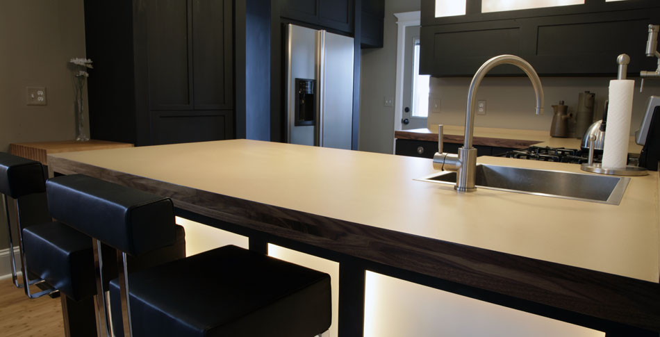 modern custom kitchen