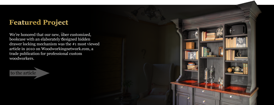 custom bookcase