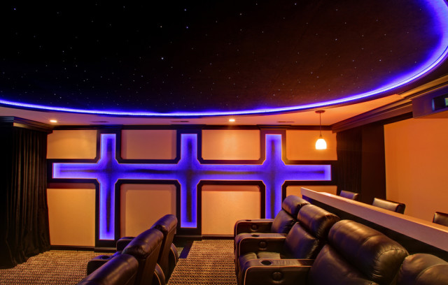 Image showcasing Custom Movie Theater by Admit One Cinema