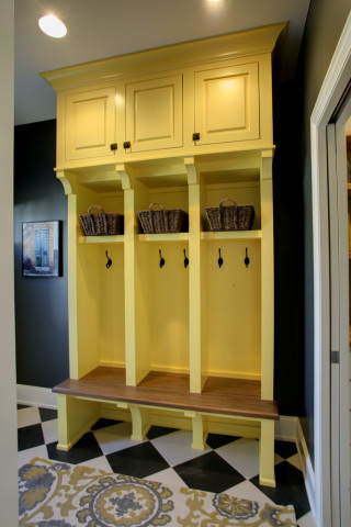 Custom Lockers & Storage Area