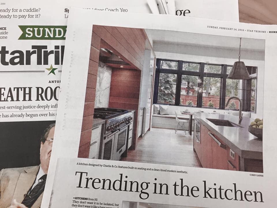 Star Tribune Cover - What's Trending in Kitchens