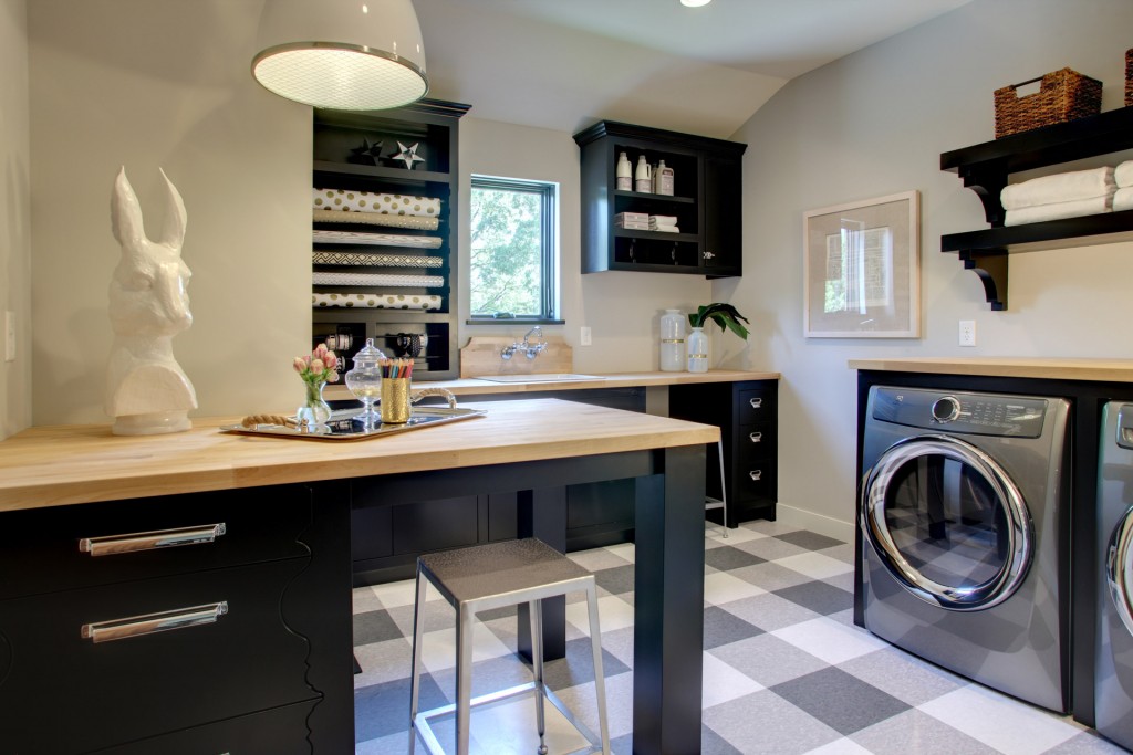 Custom Laundry and Craft Room