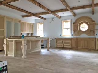 Kitchen with Island Full View