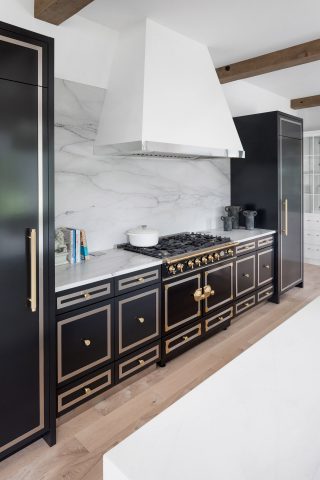 Custom Kitchen Cabinets and Range Hood on the Minnesota 2018 Artisan Home Tour