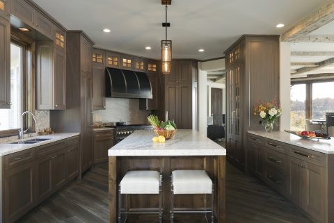 Custom Kitchen Cabinetry and Island