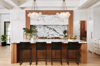 Mediterranean Estate Custom Kitchen