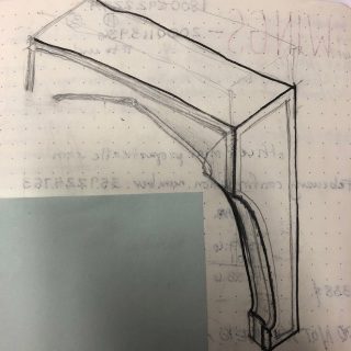 Custom Hood Sketch