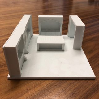 3D Printed Model of Custom Kitchen 2020 Artisan Home Tour
