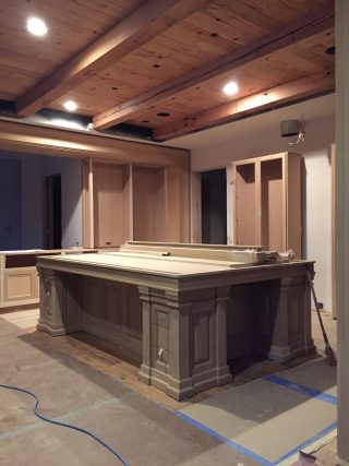 Custom Center Kitchen Island