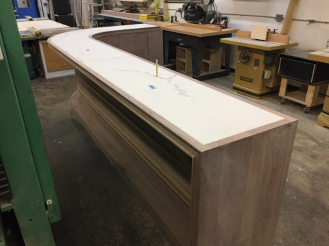 Nolan Mains Custom Bar in Production