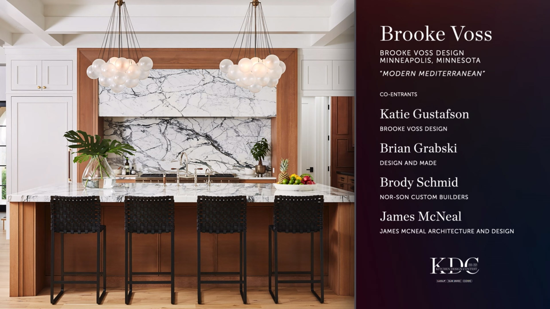 SubZero Kitchen Design Contest