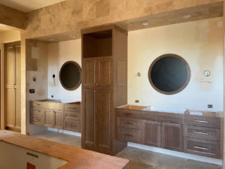 Custom Dual Vanity in Bathroom, Scottsdale, Arizona