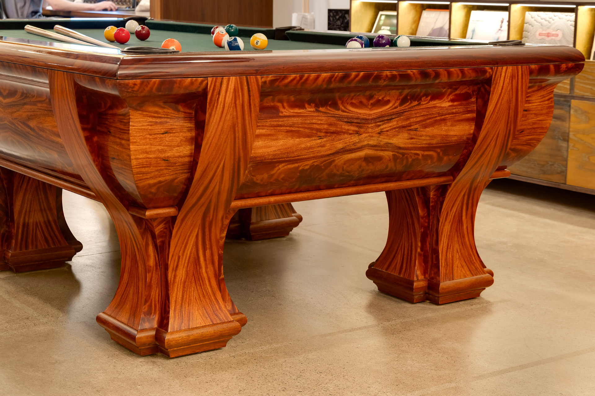 Custom Pool Table End Details Custom Pool Table End Details