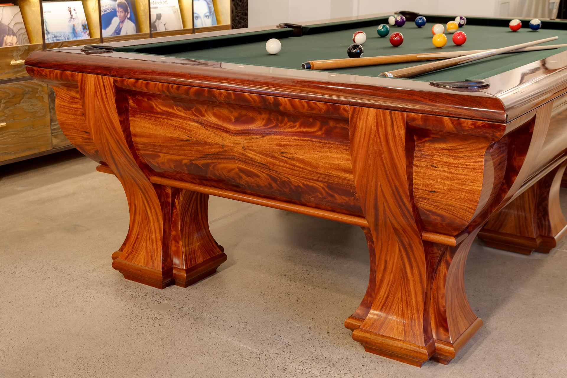 Custom Pool Table End Details Custom Pool Table End Details